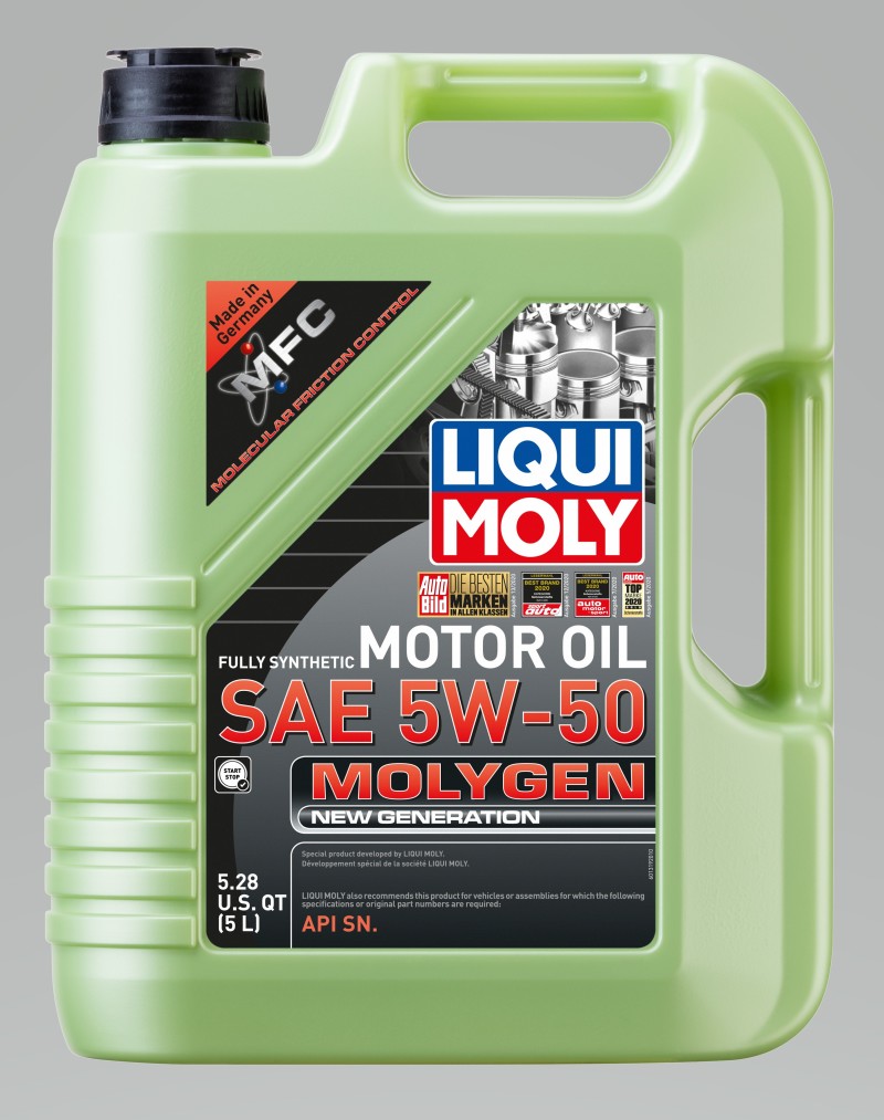 LIQUI MOLY 5L Molygen New Generation Motor Oil 5W50