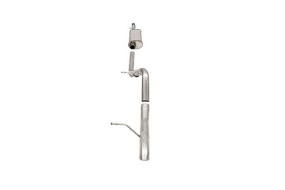 Corsa 12-18 Jeep Wrangler JKU 3.6L Sport 2.75in Cat-Back Exhaust w/ Turn Down Tip