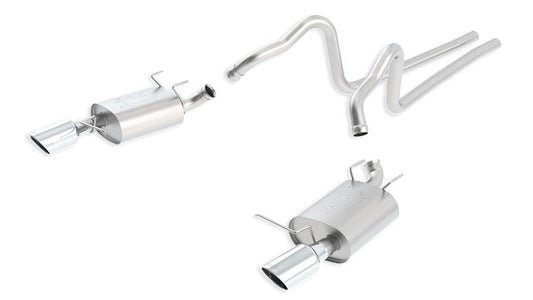 Borla 11-12 Ford Mustang 3.7L AT/MT RWD 2dr ATAK SS Catback Exhaust