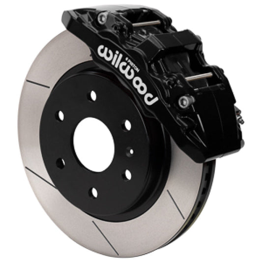 Wilwood 22-23 Mercedes-Benz Sprinter AWD 2500 Front Aero6-DM 13.25in Kit w/ Lines - Black