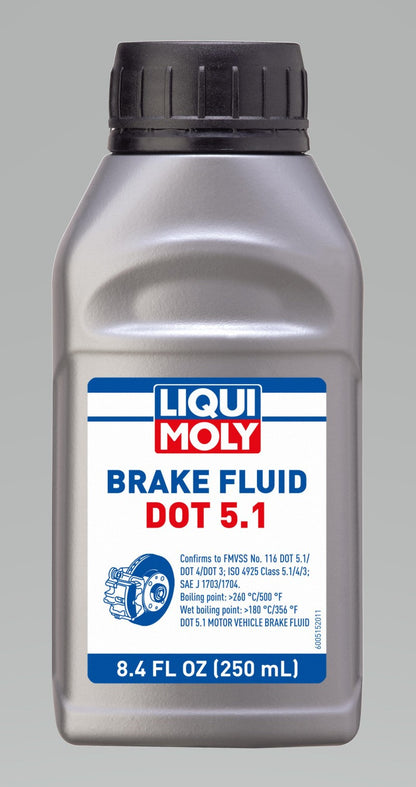 LIQUI MOLY 250mL Brake Fluid DOT 5.1