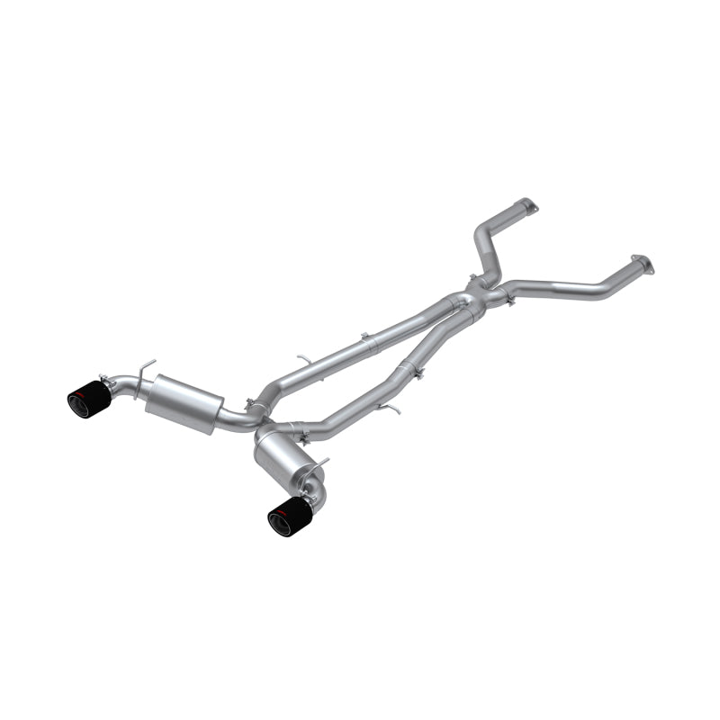 MBRP Catback Exhaust - Carbon Tips | S44043CF