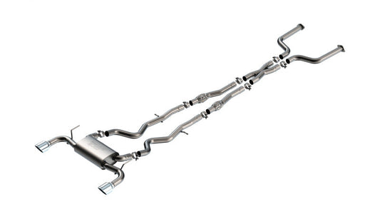Borla S Type Cat Back - Chrome Tips | 140977