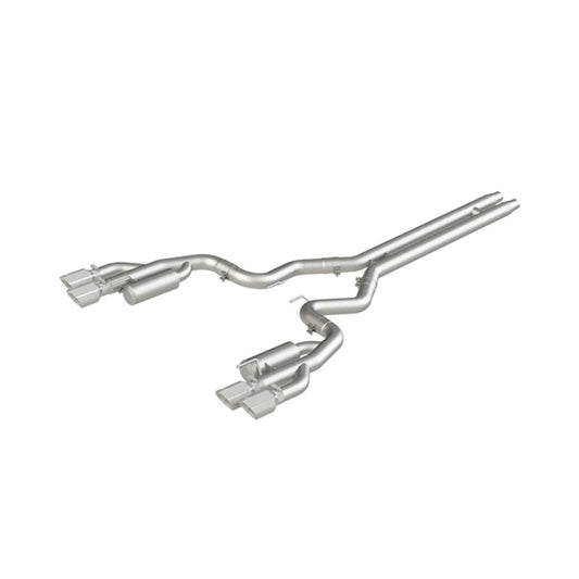 MBRP Aluminum Race Catback Exhaust - Black Tips | S7207AL