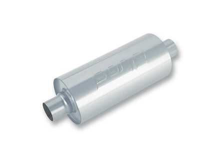 Borla Universal Performance 2.5in Inlet/Outlet Stainless Racing Muffler