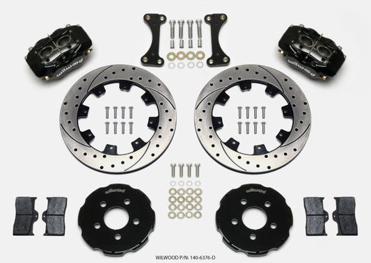 Wilwood Forged Dynalite Front Hat Kit 12.19in Drilled 00-04 PT Cruiser/03-04 SRT/4