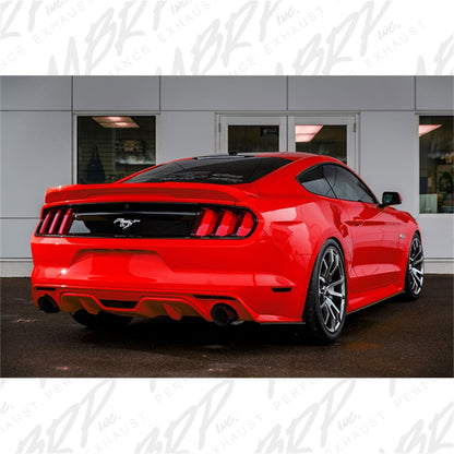 MBRP Aluminum Street Catback Exhaust - Black Tips | S7274BLK