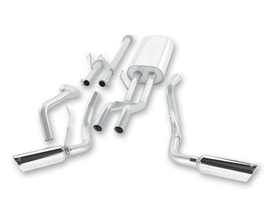Borla 09-15 Toyota Tundra 4.6L / 5.7L V8 Crew Max / Double Cab SS Dual Split Catback Exhaust