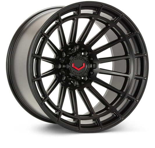 Vossen LCX-01 24x12 - 6x139.7 - ET44 - Ultra Deep - 78.1 - Satin Black Wheel