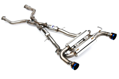 Invidia Gemini Catback Exhaust - Single Layer TI Tips | HS22N4Z7GM1STL