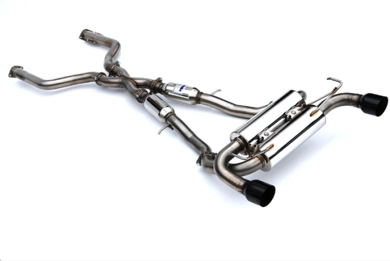 Invidia Gemini Catback Exhaust - Single Layer Black Tips | HS22N4Z7GM1SBL