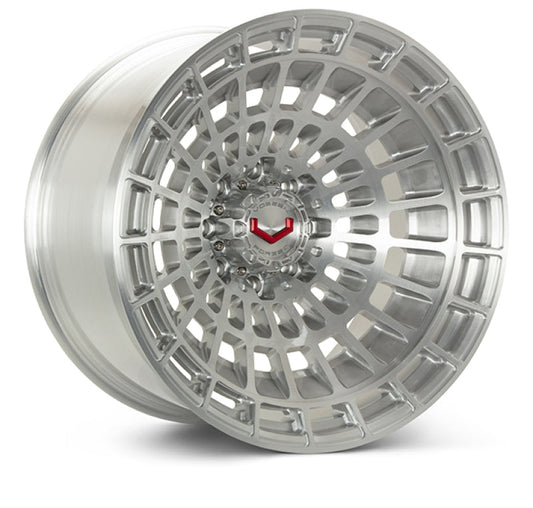 Vossen LCX-04 24x14 - 6x139.7 - ET44 - Mega Deep - 78.1 - Brushed Gloss Clear Wheel