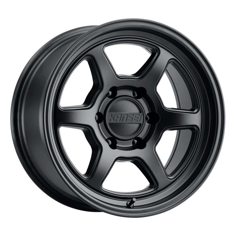 Kansei Roku 17x8.5 5x127 ET-10 Matte Black