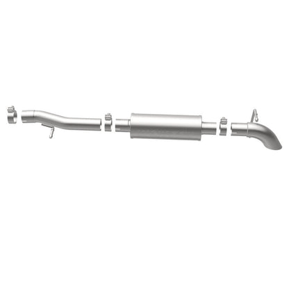 MagnaFlow 12-14 Jeep Wrangler JK Unltd V6 3.6L 2D Turn Down Front of Rear Tire SS C/B Perf Exhaust