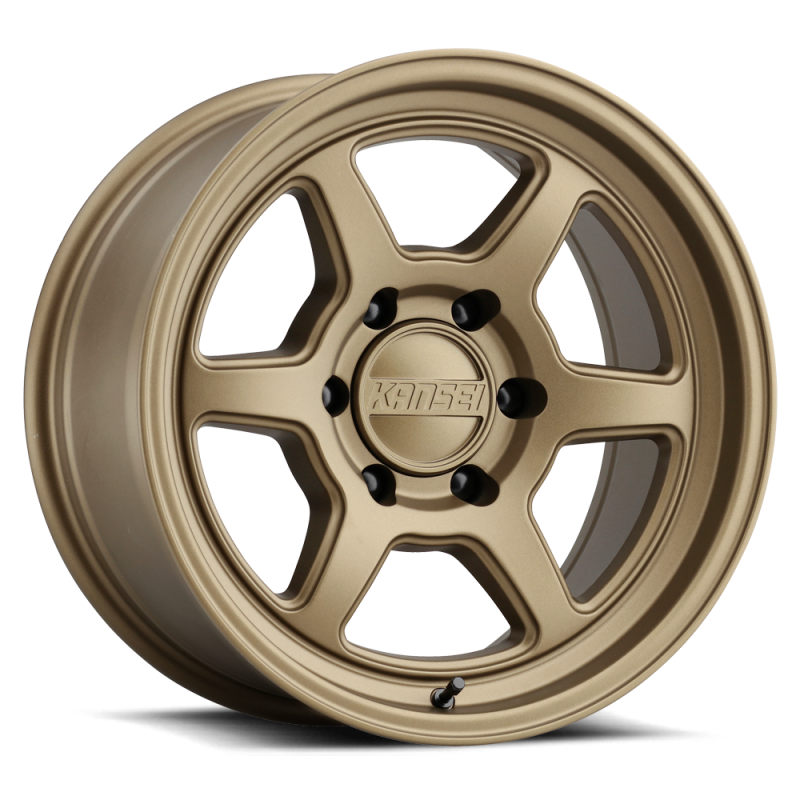 Kansei Roku 17x8.5 5x139.7 ET-10 Gloss Black