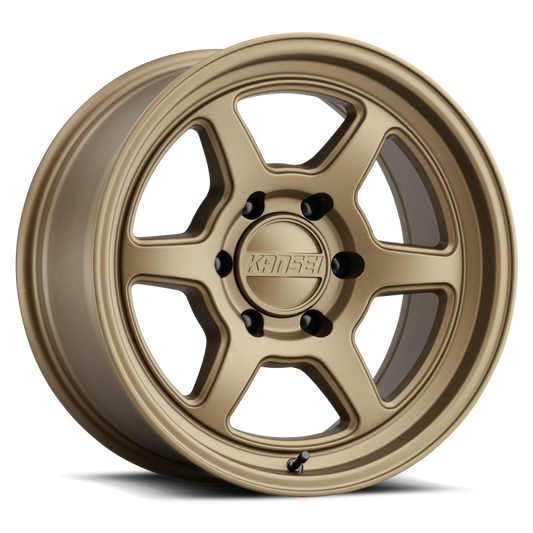 Kansei Roku 17x8.5 5x127 ET-10 Gloss Black