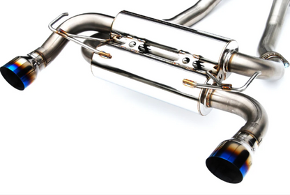 Invidia Gemini Catback Exhaust - Single Layer TI Tips | HS22N4Z7GM1STL