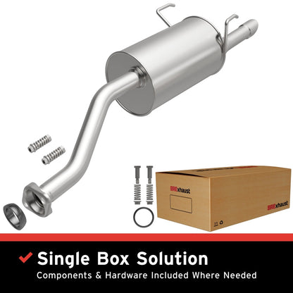 BRE Exhaust 01-05 Civic 1.7L Muffler Kit