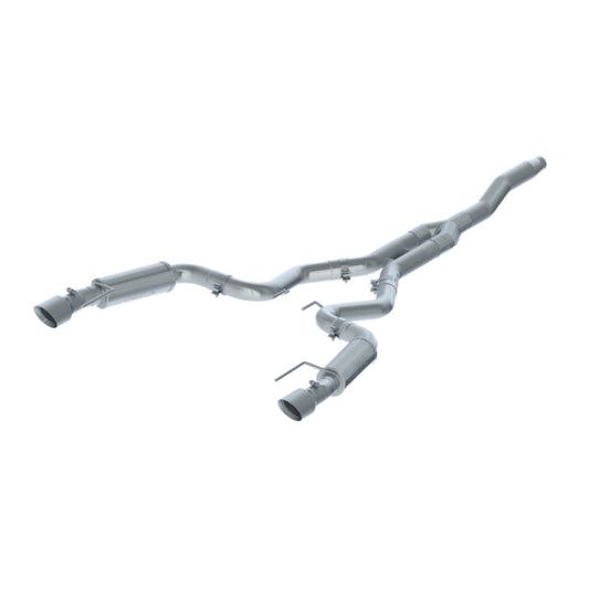 MBRP T409 Street Catback Exhaust - Polished Tips | S7274409