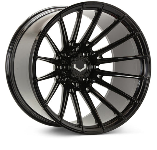Vossen VFX-01 24x12 - 8x180 - ET44 - Ultra Deep - 124.3 - Gloss Black Wheel