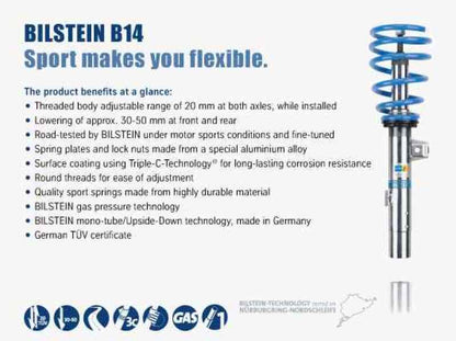 Bilstein B14 (PSS) Coilover Kit | 47-119444