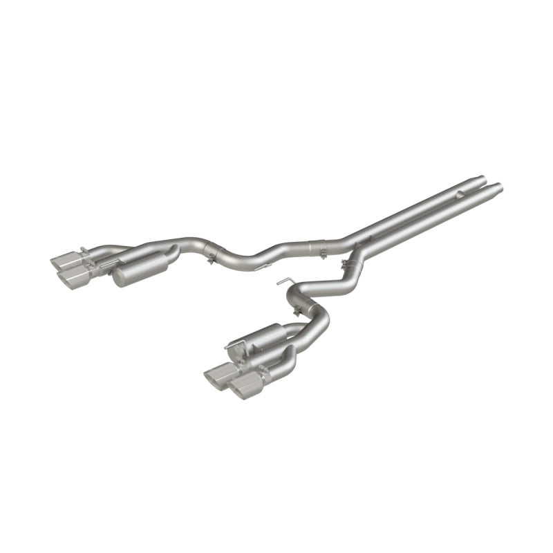 MBRP Aluminum Race Catback Exhaust - Black Tips | S7207AL