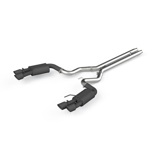 MBRP Aluminum Street Catback Exhaust - Black Tips | S7205BLK