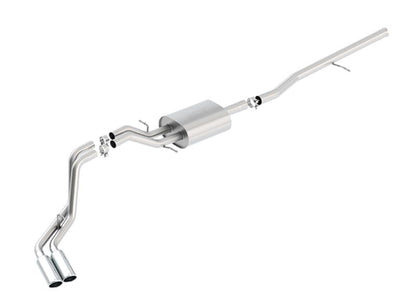 Borla S-Type Cat-Back 14 Sierra 1500 Ext. Cab Stnd Bed/CC Short Bed 143.5in WB Side Exit Exhaust