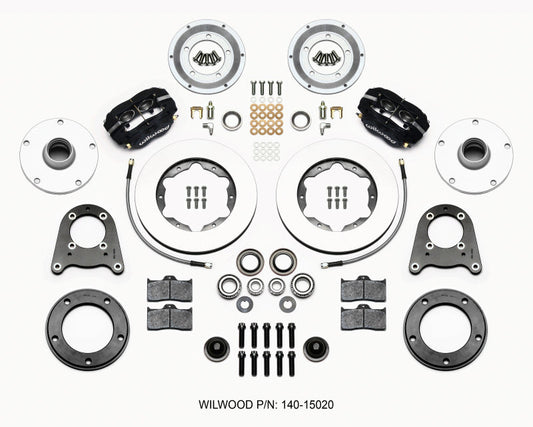 Wilwood Forged Dynalite-M Front Kit 10.75in 1950-1955 MG-TD/TF