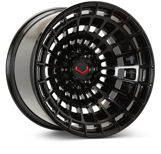 Vossen LCX-04 24x10 - 8x165.1 - ET+15 - Deep - 125.1 - Gloss Black Wheel