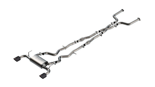 Borla S Type Catback - Carbon Fiber Black Tips | 140977CFBA