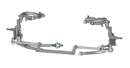 Ridetech 64-66 Ford Mustang Complete Air Suspension System w/ Pin Spindles