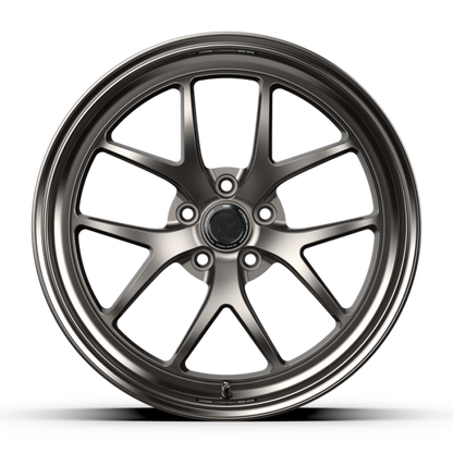fifteen52 Sector RSR 19x9.5 5x112 ET40 Magnesium Grey w/ Gloss Lip