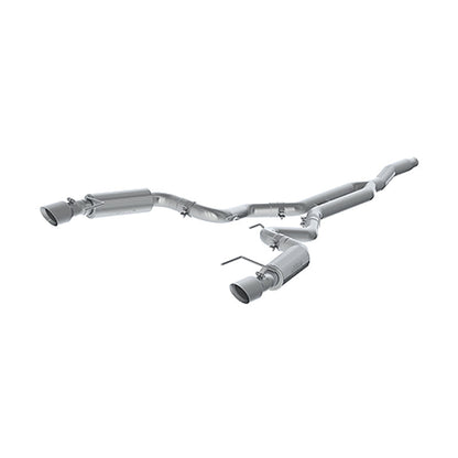 MBRP Aluminum Race Catback Exhaust - Polished Tips | S7275AL