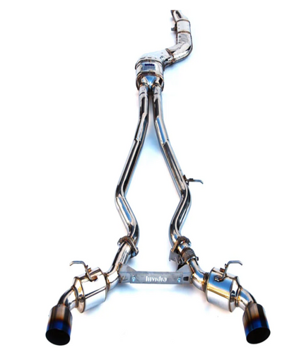 Invidia N1 Catback Exhaust w/ Valve Single Layer Titanium Tips | HS19TSP4VGD1GT
