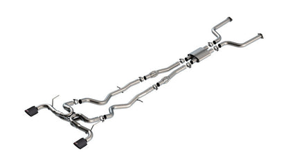 Borla ATAK Catback Exhaust - Carbon Fiber Black Tips | 140978CFBA