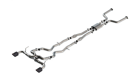 Borla ATAK Catback Exhaust - Carbon Fiber Black Tips | 140978CFBA