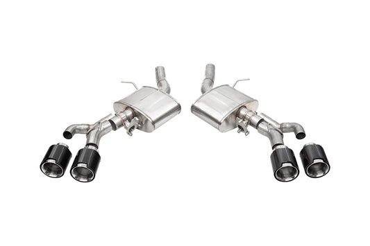 Corsa 22-25 Cadillac CT4 V Blackwing 3in Active Valve Axle-Back - 4.5in Carbon Fiber Polished Tip
