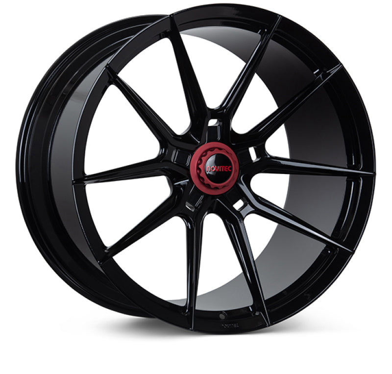 Vossen x Novitec NF10 20x11.5in - 5x114.3 BP - ET33 - Gloss Black Ferrari F430 Rear Wheel