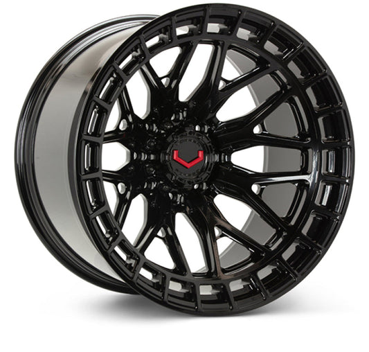 Vossen LCX-02 24x14 - 6x139.7 - ET15 - Deep - 78.1 - Gloss Black Wheel