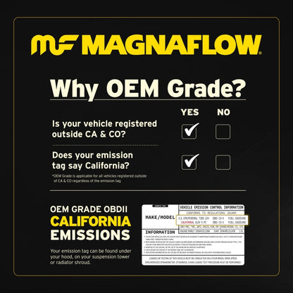 Magnaflow Conv Direct Fit 17-19 Honda CR-V Single Underbody 2.4L