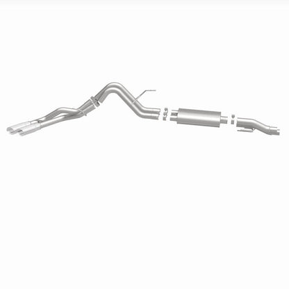 MagnaFlow 11 Ford F-150 3.7L/5.0L/6.2L SS Catback Exhaust Dual Same Side Exit w/ 3.5in SS Tips