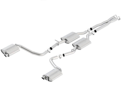 Borla 15-16 Dodge Charger R/T 5.7L No Tip Use Factory Valence Single Split Rear Exit ATAK Exhaust