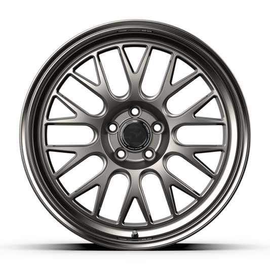 fifteen52 Holeshot RSR 19x8.5 5x108 ET42 Magnesium Grey w/ Gloss Lip