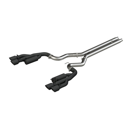 MBRP Aluminum Race Catback Exhaust - Black Tips | S7207BLK