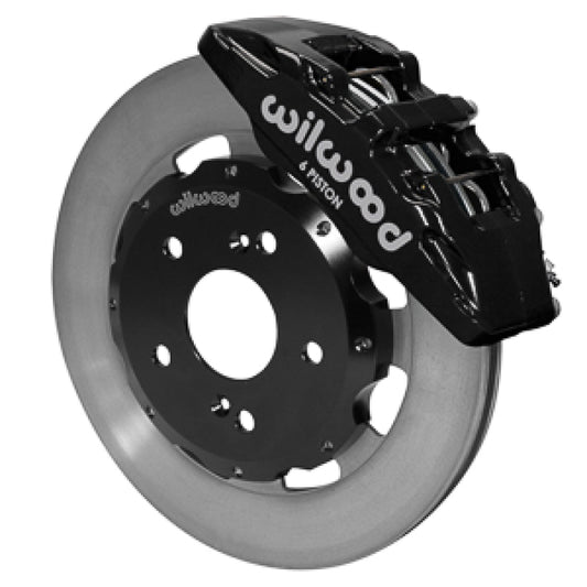 Wilwood 03-11 Honda Element / 02-06 Acura RSX Dynapro 12.19x0.81 Dynapro Front BBK - Black