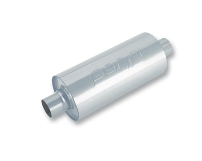 Borla Universal Oval Transverse Single 3in Inlet/2.5in Outlet 19in x 10.25in x 5.5in Turbo Muffler