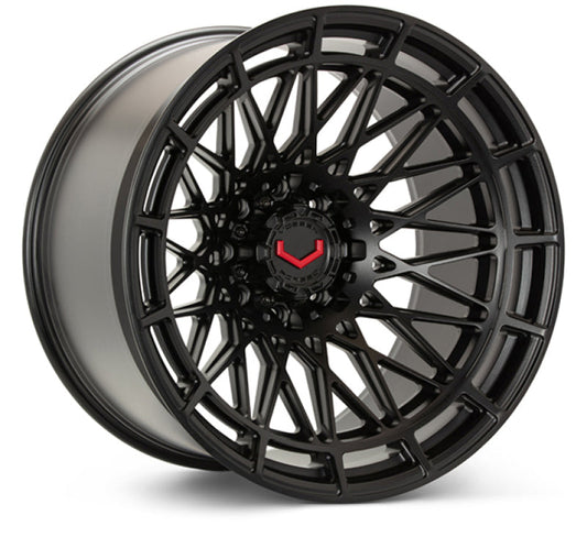 Vossen LCX-03 24x14 - 6x135 - ET44 - Mega Deep - 87.1 - Satin Black Wheel