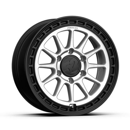 fifteen52 Range HD 17x8.5 5x127 0mm ET 71.5mm Center Bore Machined Clear/Gloss Black Wheel