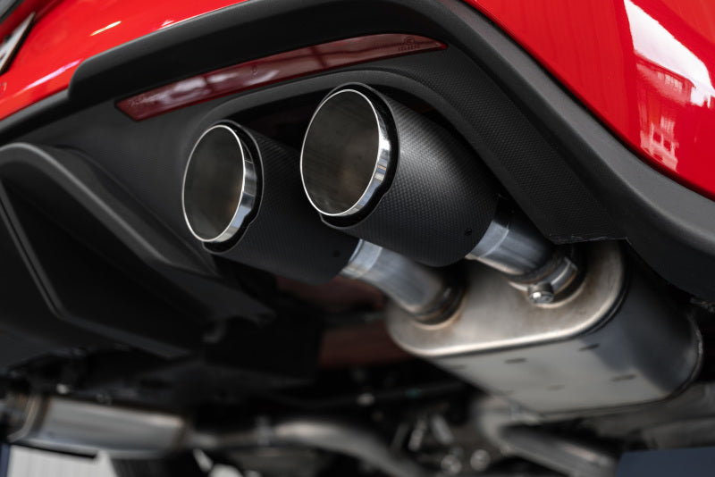 MBRP T304 Catback Active Exhaust - Carbon Tips | S72093CF